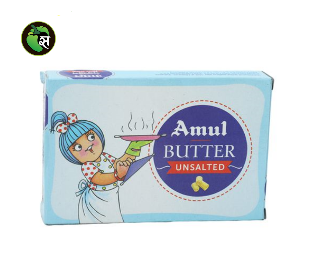 Amul Unsalted Butter - अमूल अनसाल्टेड बटर 